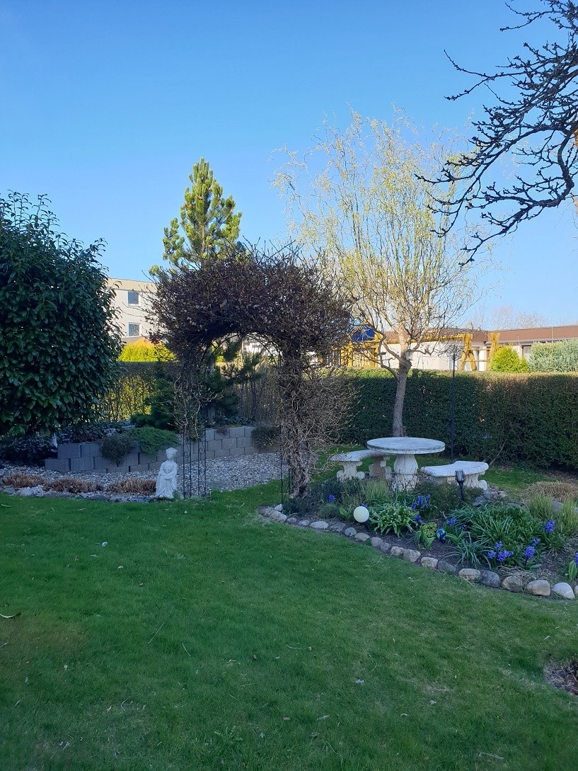 Freisitz im Garten Etagenwohnung St. Georgen