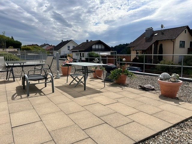 Terrasse Etagenwohnung Me�kirch