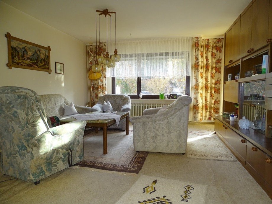 Wohnzimmer Erdgeschosswohnung Schramberg