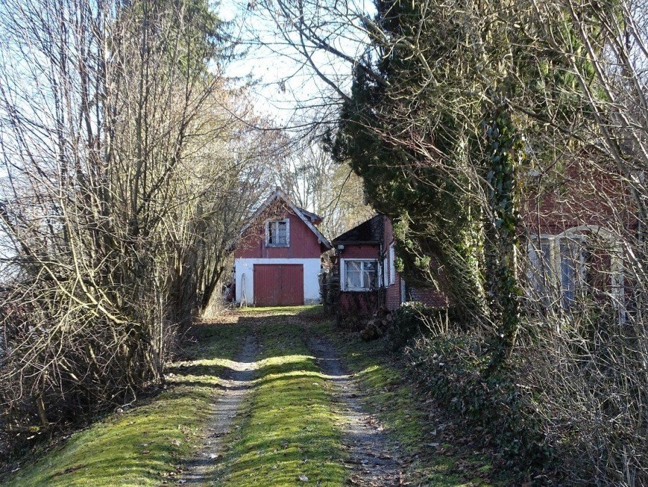 Private Zufahrt zum Grundst�ck Einfamilienhaus Donaueschingen