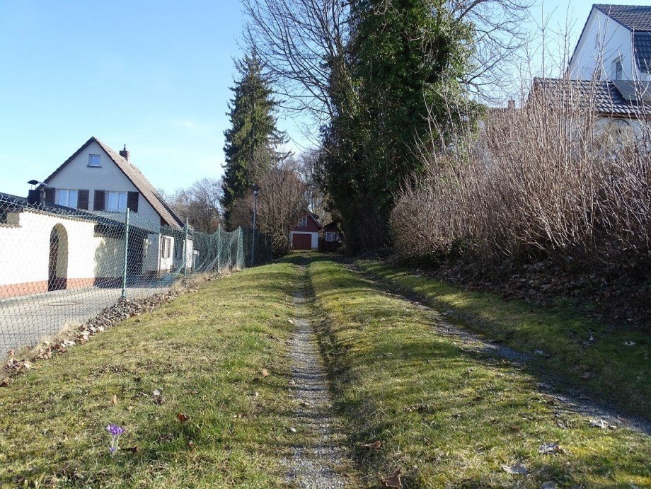 Private Zufahrt zum Grundst�ck Einfamilienhaus Donaueschingen