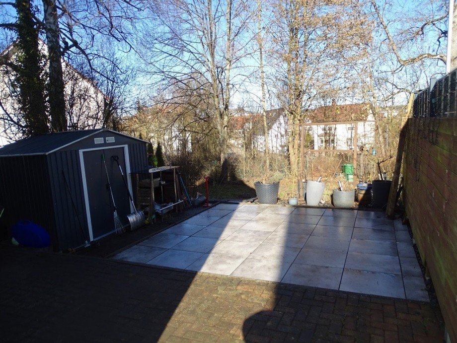 Garten Doppelhaush�lfte Villingen-Schwenningen