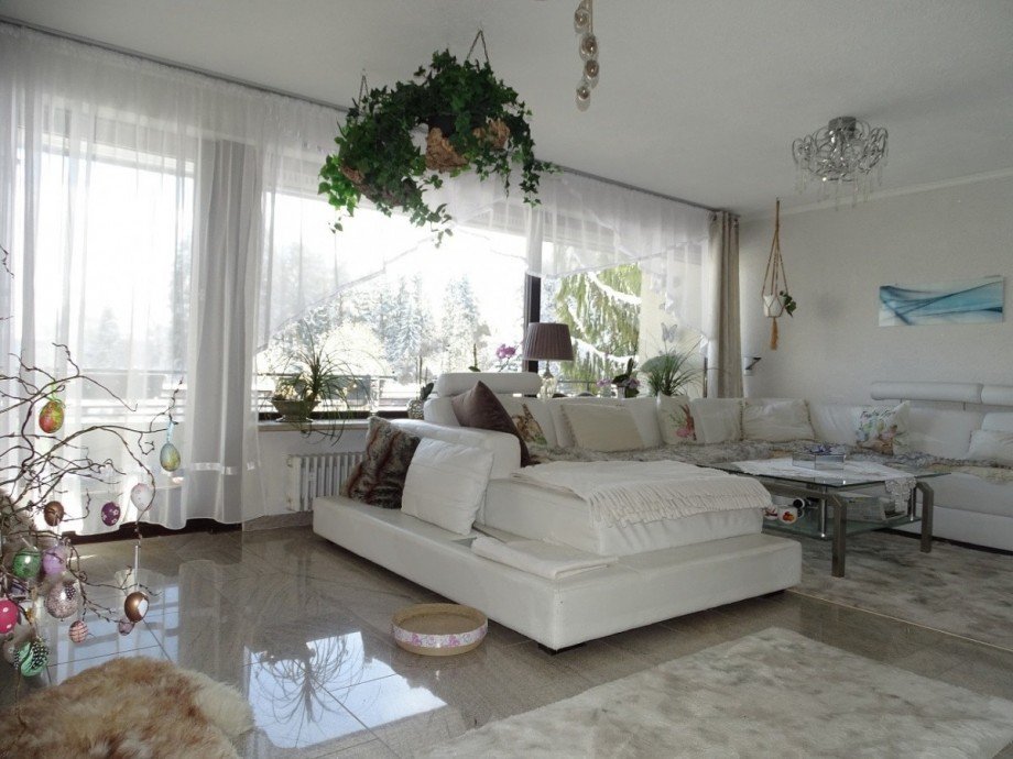 Wohnzimmer Etagenwohnung St. Georgen