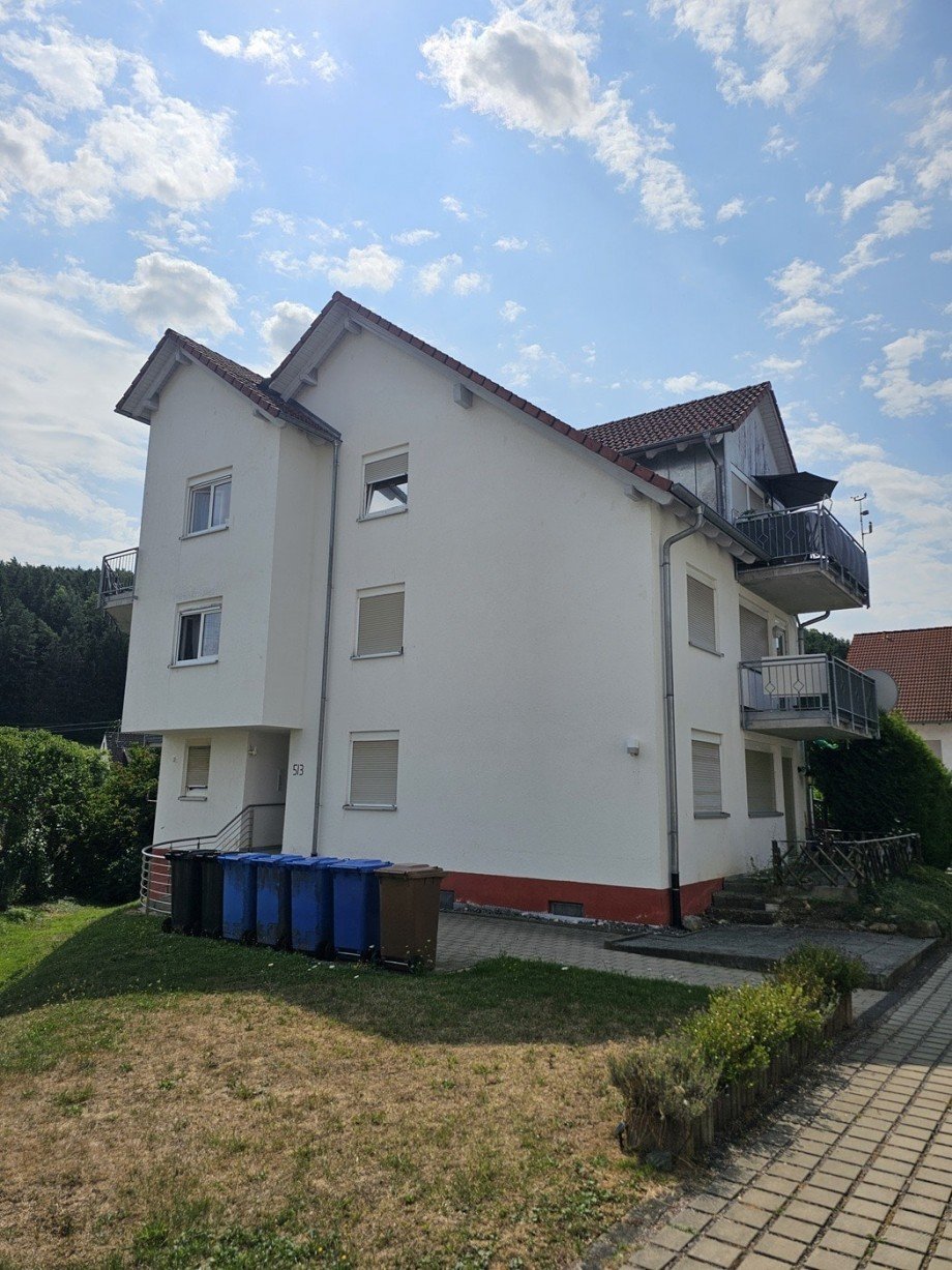 Nordansicht Erdgeschosswohnung Wellendingen