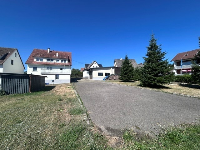 R�ckansicht Zweifamilienhaus Neuhausen