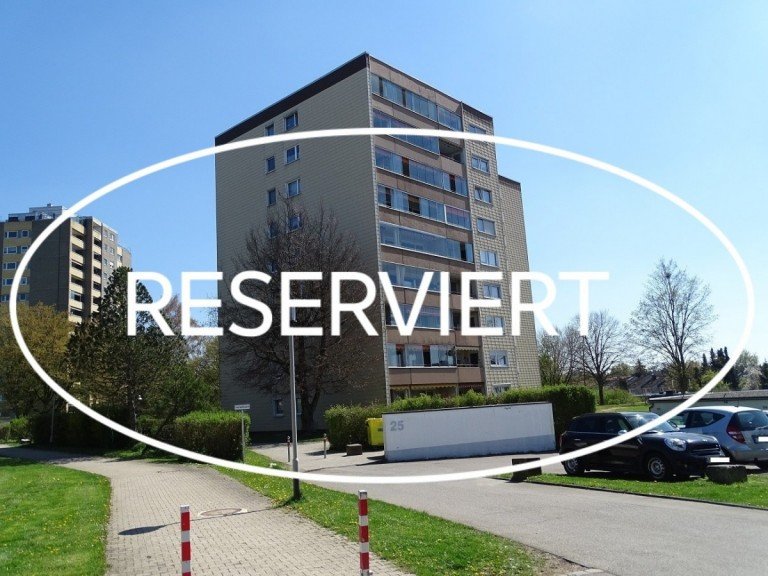 Ansicht Villingen-Schwenningen - Schwenningen Etagenwohnung Sonnige 3,5 Zimmer Wohnung mit Balkon und Garage - sofort frei!