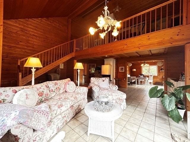 Wohnzimmer Einfamilienhaus Krauchenwies