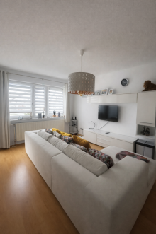 Wohnzimmer Pfullendorf - 3,5 Zimmer - Wohnung - Beliebte Lage - 2 Balkone - Pfullendorf