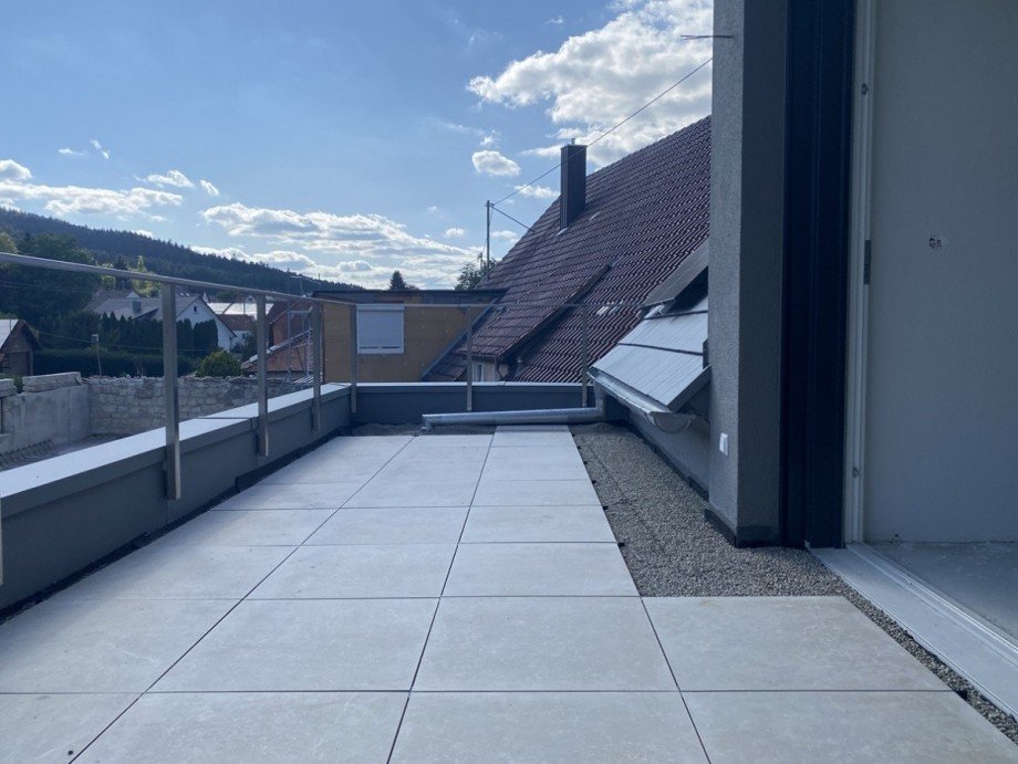 Balkon Dachgeschosswohnung Wehingen