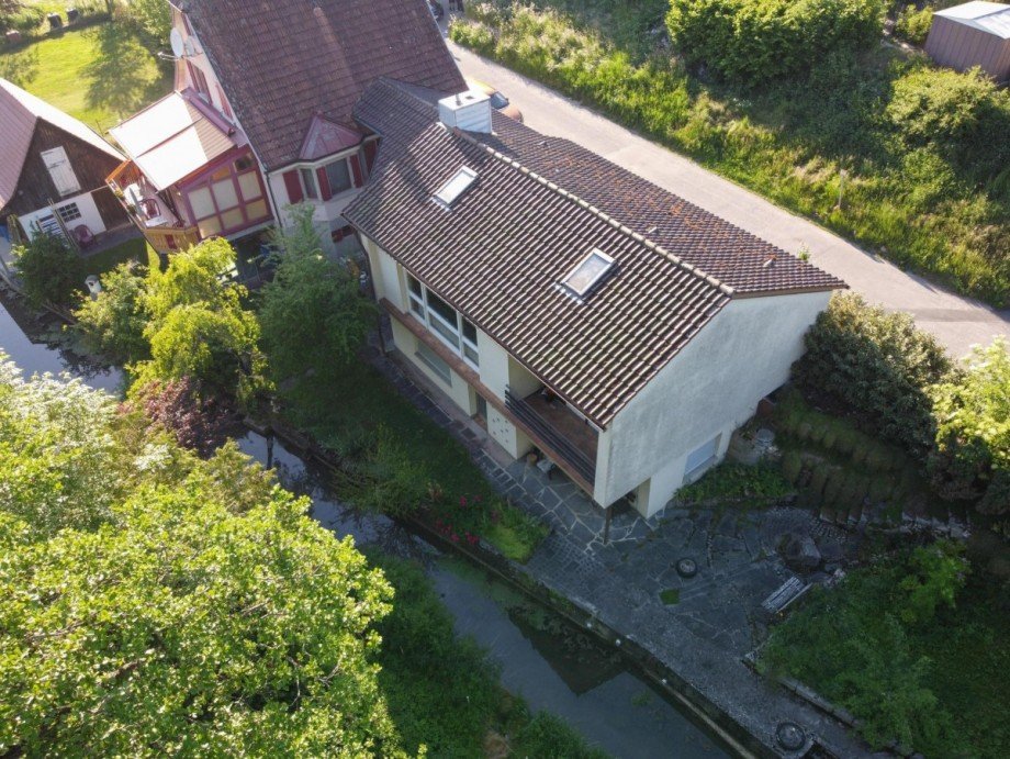 Luftbild Einfamilienhaus Me�kirch
