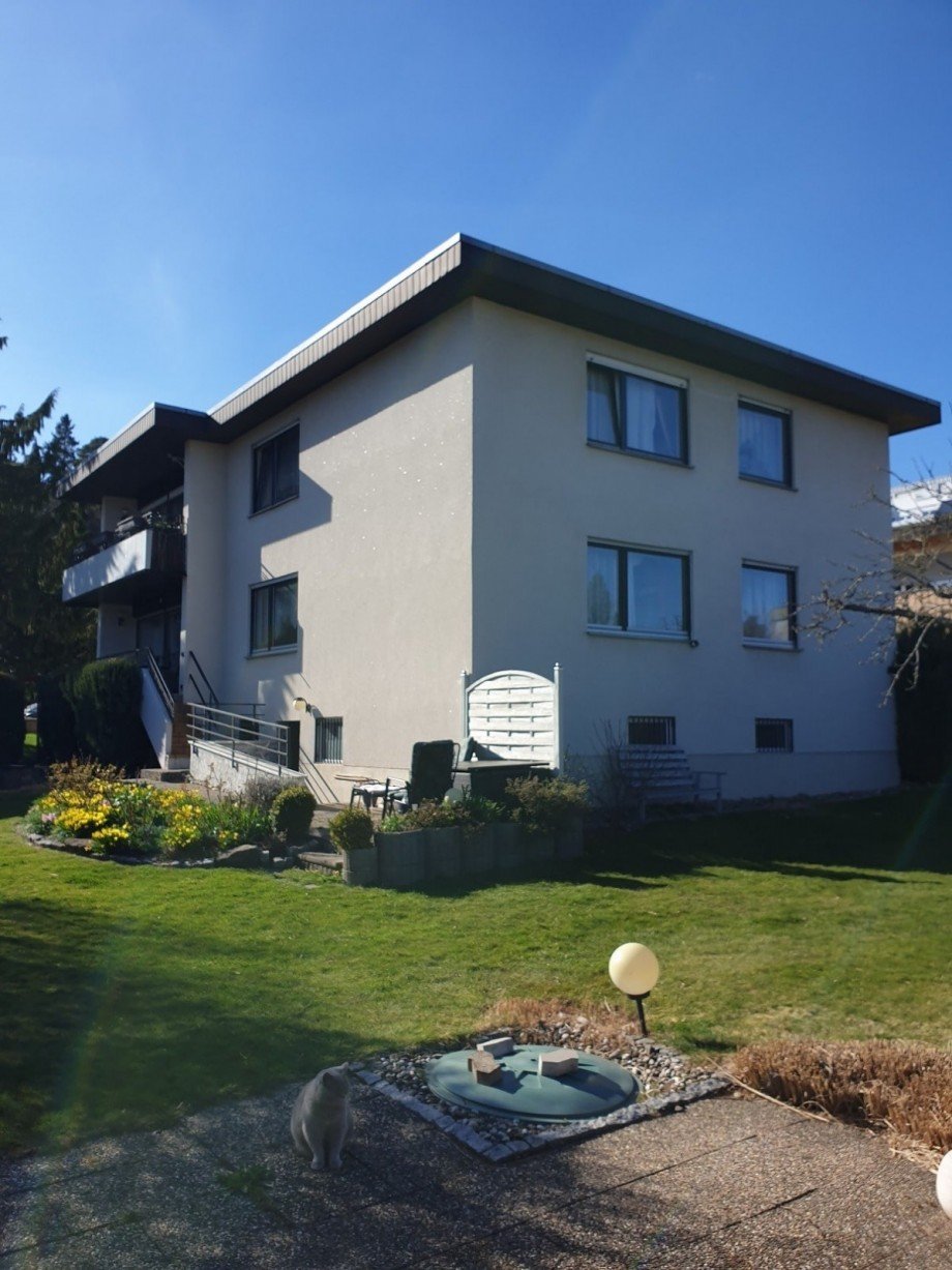 R�ckansicht Etagenwohnung St. Georgen