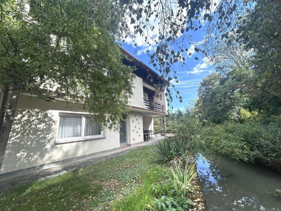 Haus R�ckansicht Einfamilienhaus Me�kirch