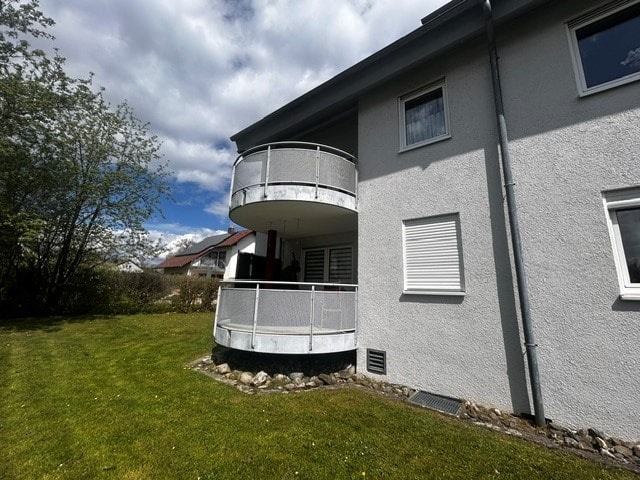 Balkon f�r Ruhepause Erdgeschosswohnung Pfullendorf