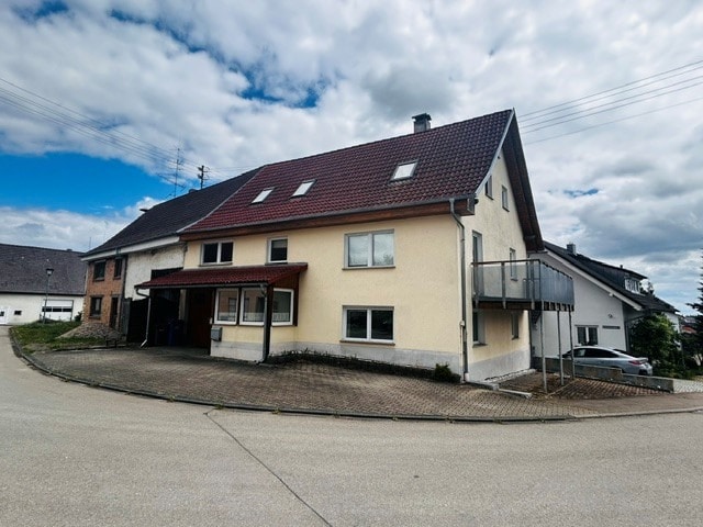 Stra�enansicht Einfamilienhaus Leibertingen