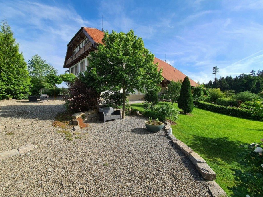 Ruhepausen im Garten Landhaus Sauldorf