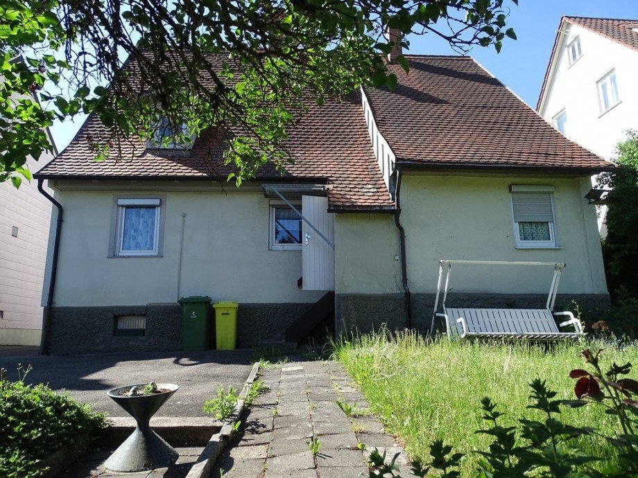 R�ckansicht Einfamilienhaus Villingen-Schwenningen