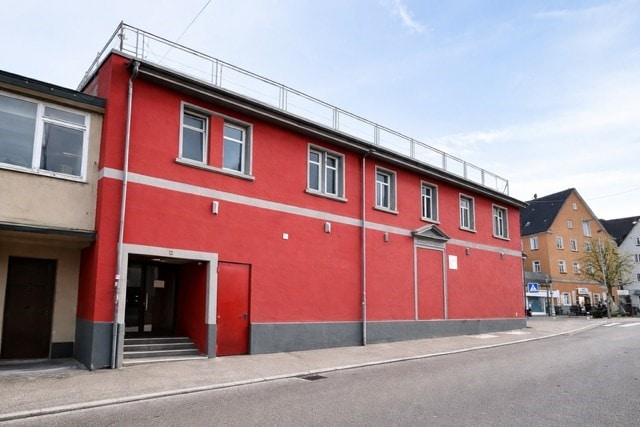 Ansicht Grabenbachstra�e Wohn- / Gesch�ftshaus Me�kirch