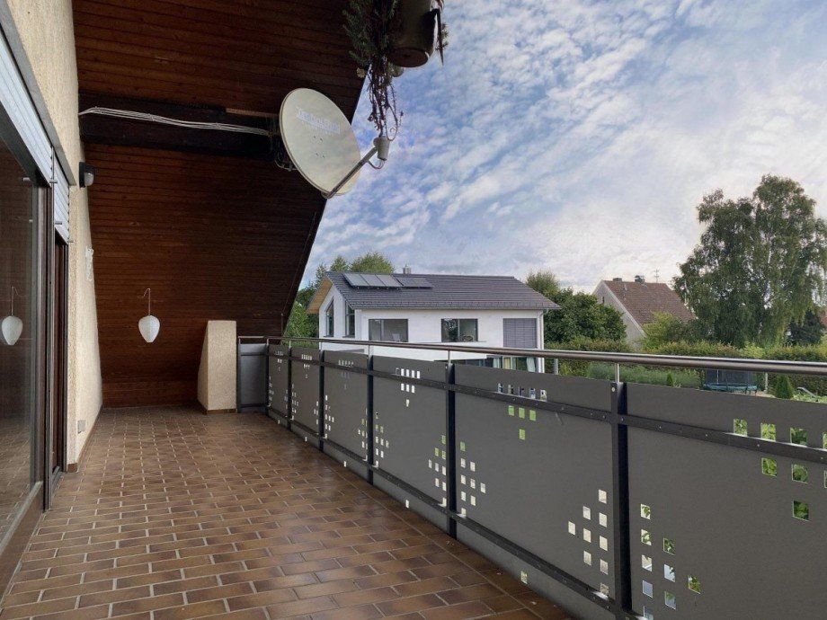 Balkon DG Einfamilienhaus Mahlstetten