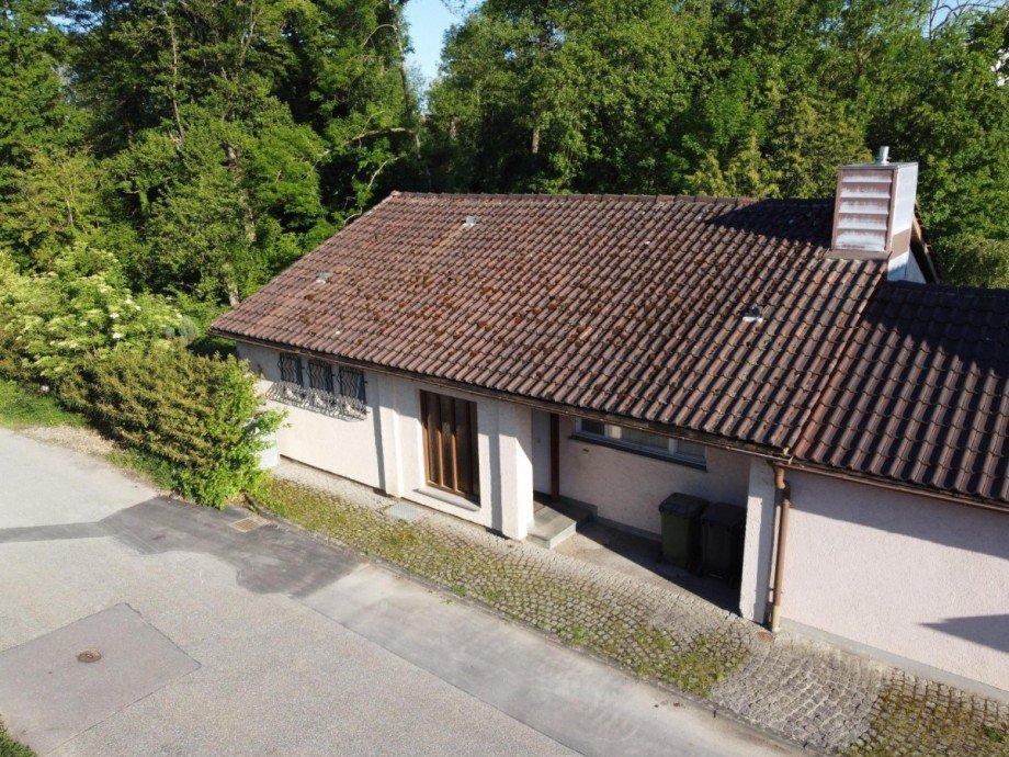 Vorderansicht Einfamilienhaus Me�kirch