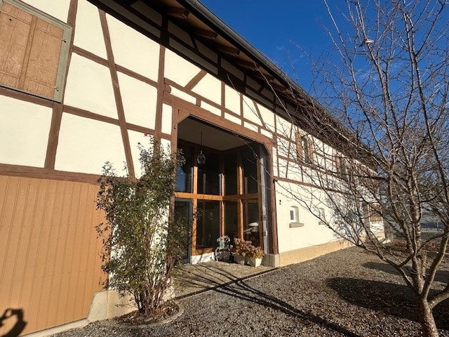 Eingangsportal Einfamilienhaus Sauldorf