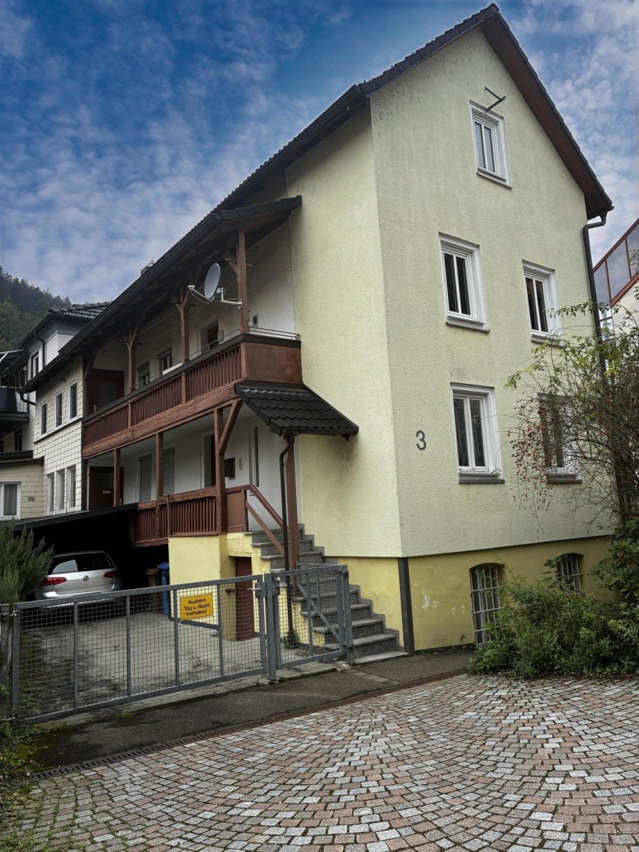 Ansicht Wohn- / Gesch�ftshaus Schramberg