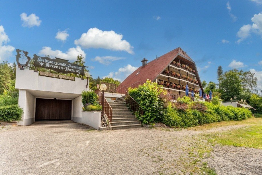 Zufahrt Hotel/Tiefgarage Hotels Br�unlingen