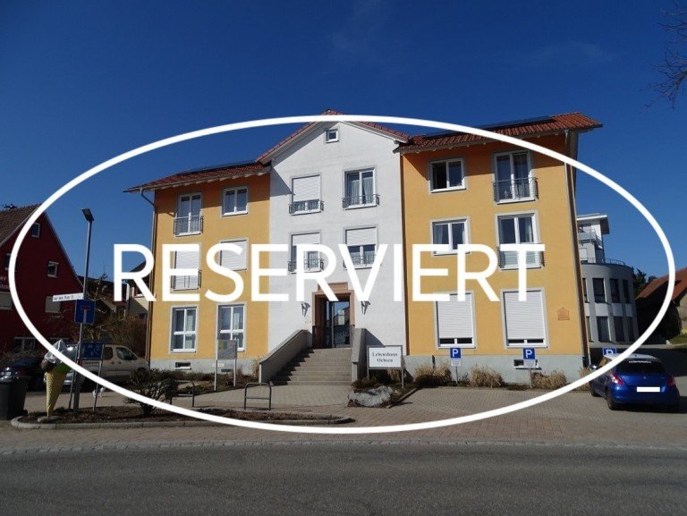 Frontseite Tuningen Etagenwohnung RESERVIERT! Altersgerechte Wohnung in Tuningen - sofort frei!