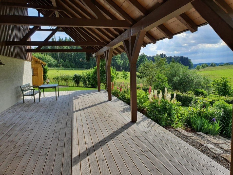 Terrasse Landhaus Sauldorf