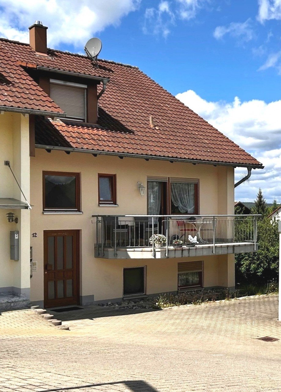 Au�enansicht Souterrainwohnung Me�kirch