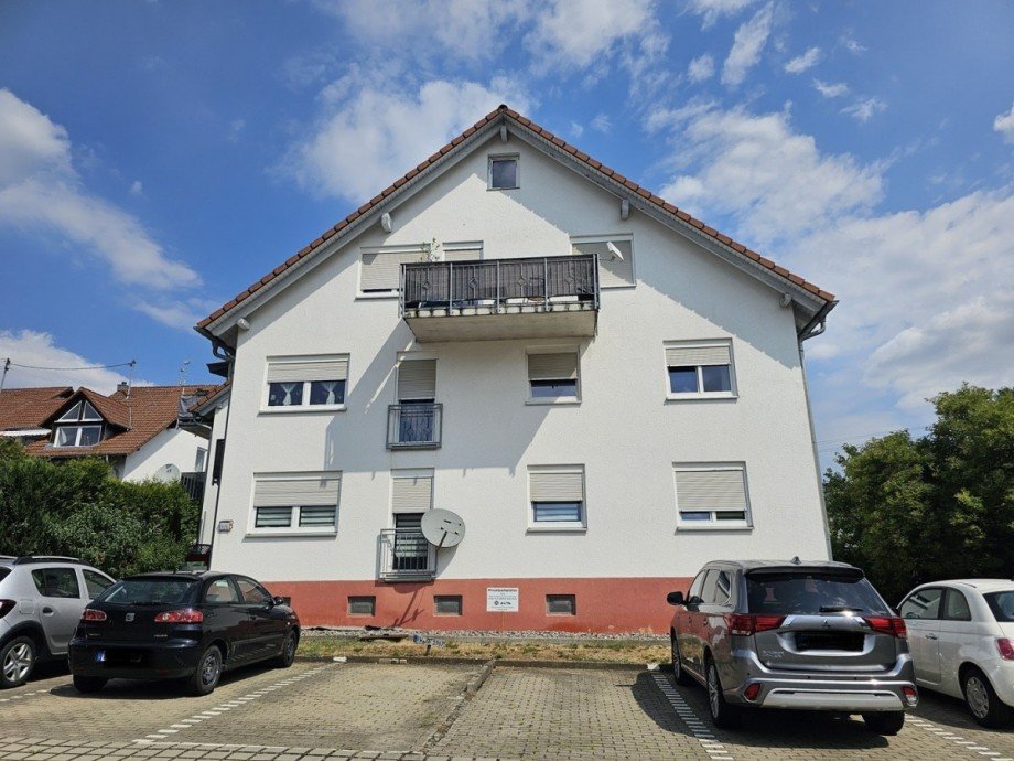 S�dansicht Dachgeschosswohnung Wellendingen