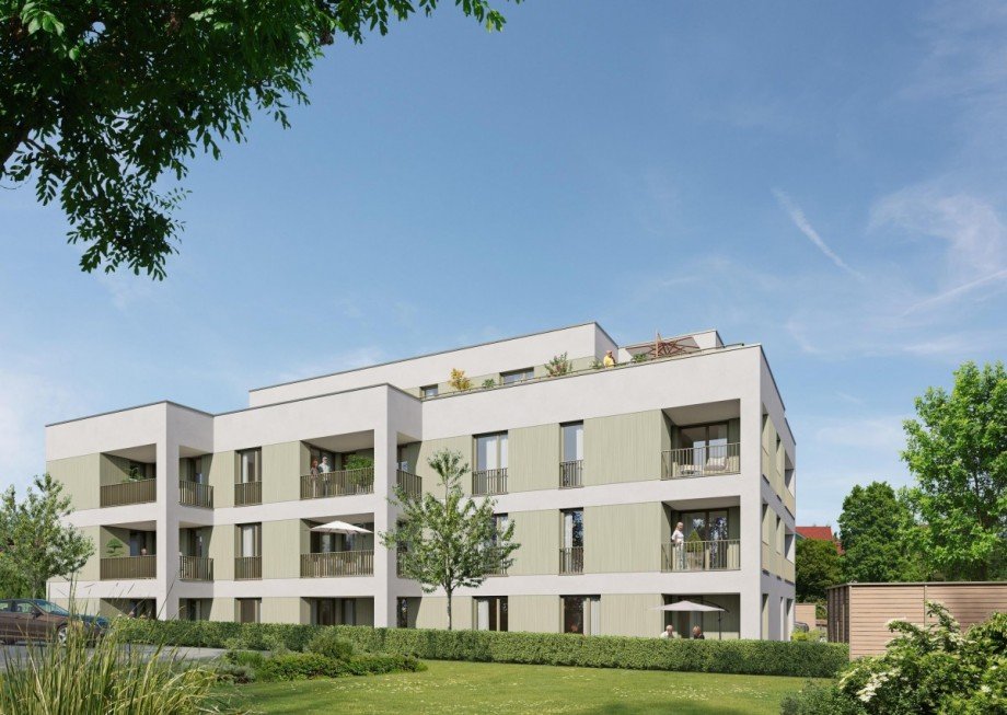 Ansicht 3 Erdgeschosswohnung Aldingen